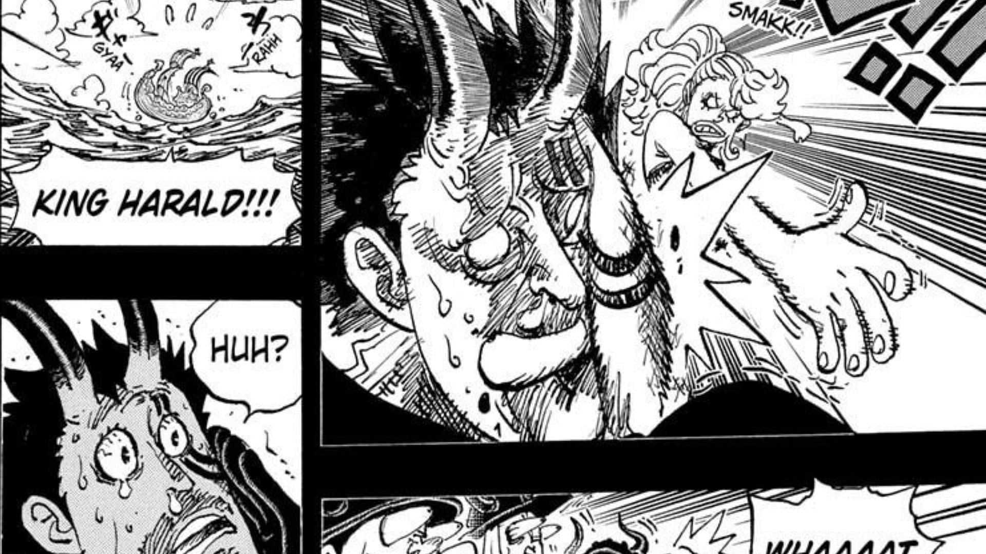 Harald and Ida as seen in the manga (Image via Shueisha)